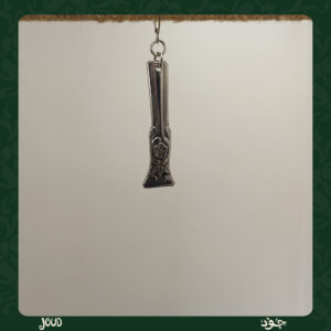 floral bouquet . spoon earring